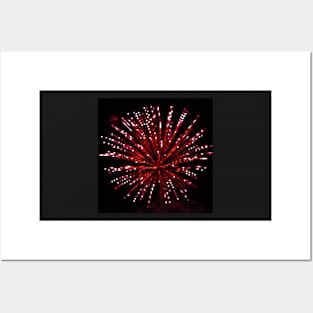 Pixel Firework No.35 Posters and Art